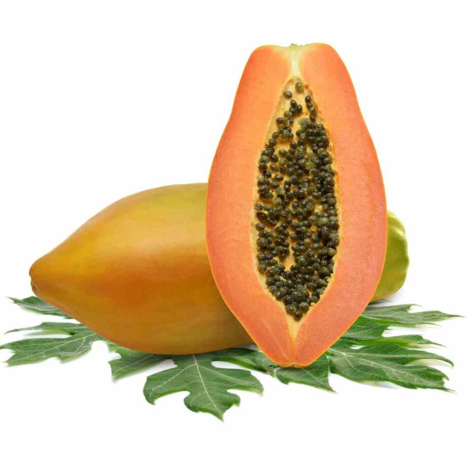 Frozen Yellow Papaya